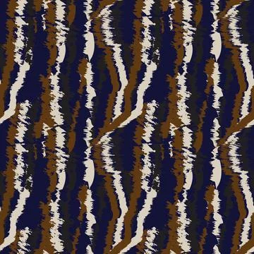 Abstract Brush Fur Seamless Pattern Stock Illustration