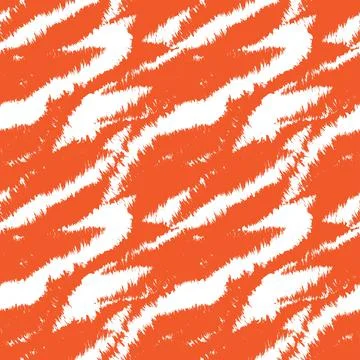 Abstract Brush Fur Seamless Pattern Stock Illustration
