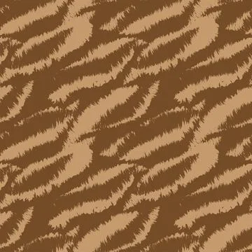 Abstract Brush Fur Seamless Pattern Stock Illustration