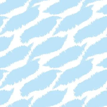 Abstract Brush Fur Seamless Pattern Stock Illustration
