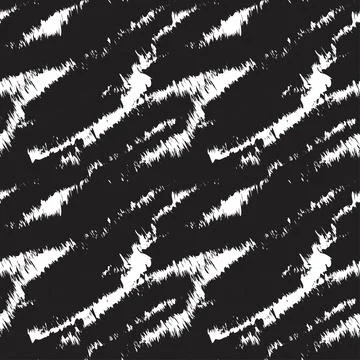 Abstract Brush Fur Seamless Pattern Stock Illustration