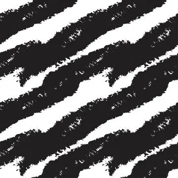 Abstract Brush Fur Seamless Pattern Stock Illustration