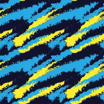 Abstract Brush Fur Seamless Pattern Stock Illustration