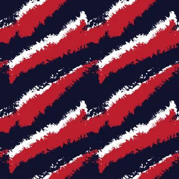 Abstract Brush Fur Seamless Pattern Stock Illustration