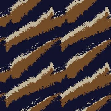Abstract Brush Fur Seamless Pattern Stock Illustration