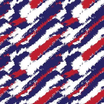Abstract Brush Fur Seamless Pattern Stock Illustration