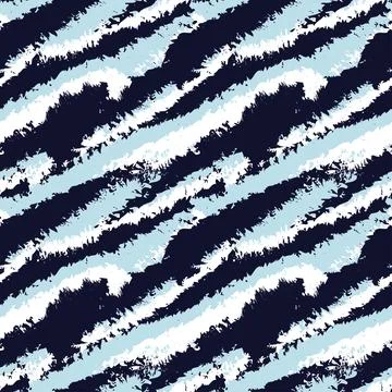 Abstract Brush Fur Seamless Pattern Stock Illustration