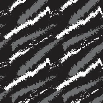 Abstract Brush Fur Seamless Pattern Stock Illustration