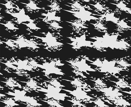 Abstract brush seamless pattern texture Stock Illustration