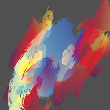 Abstract brush stroke background Stock Illustration