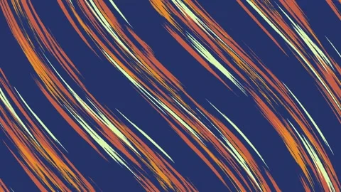 Abstract brush stroke pattern in blue and orange tones, modern artistic bac.. Stock Footage 317986004