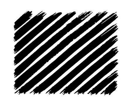 Abstract brush stroke vector collection featuring hand-drawn paint strokes, i Stock Illustration