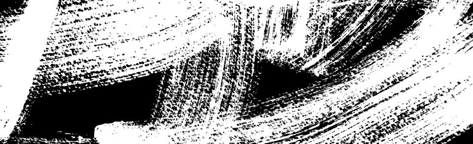 Abstract brush strokes with crayon texture on a vintage paper background. Grunge Illustrazione stock