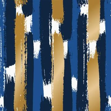 Abstract Brush Strokes Pattern Stock Illustration