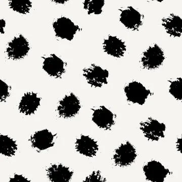 Abstract Brush Strokes Pattern Stock Illustration