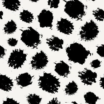 Abstract Brush Strokes Pattern Stock Illustration