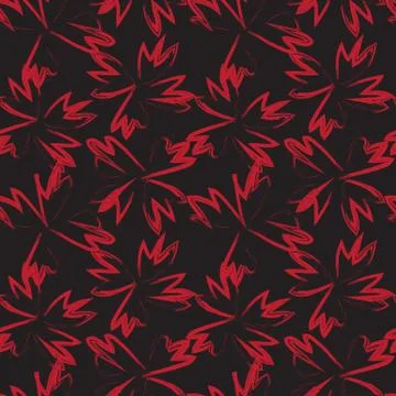 Abstract Brush Strokes Seamless Pattern Stock Illustration