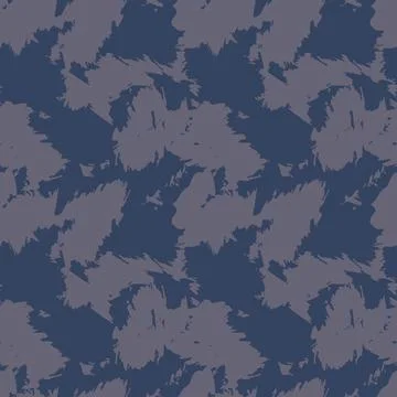 Abstract Brush Strokes Seamless Pattern Design Stock Illustration