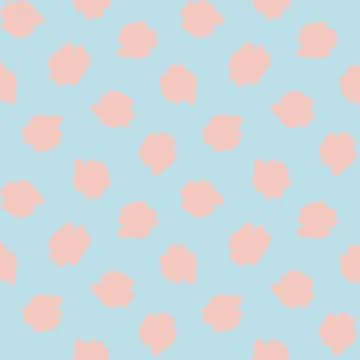 Abstract Brush Strokes Seamless Pattern Design Stock Illustration