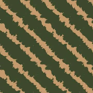 Abstract Brush Strokes Seamless Pattern Design Illustrazione stock