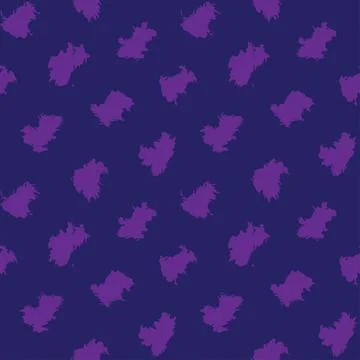 Abstract Brush Strokes Seamless Pattern Design Stock Illustration