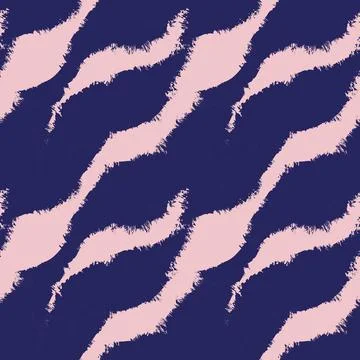 Abstract Brush Strokes Seamless Pattern Design イラスト素材