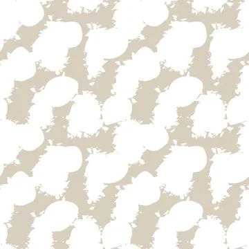 Abstract Brush Strokes Seamless Pattern Design Stock Illustration