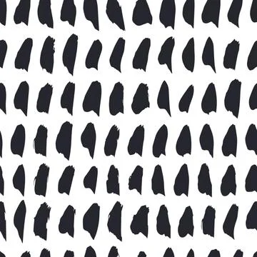 Abstract brush strokes. Vector  pattern Stockillustratie
