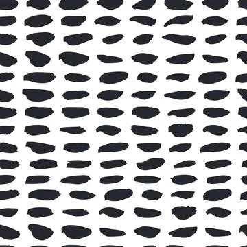 Abstract brush strokes. Vector  pattern Stock Illustration