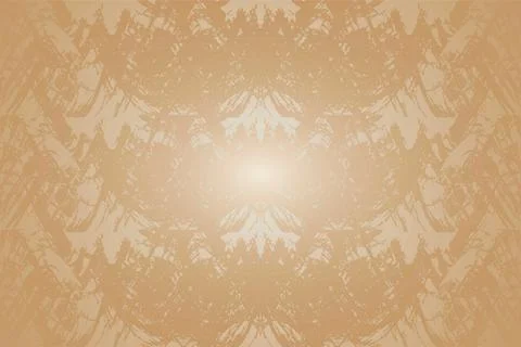 Abstract Brushstroke Texture with Light Center and Decorative Elements. Stock Illustration