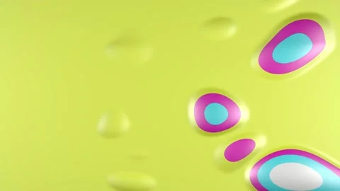 Abstract Bubble Animation Stockbeeldmateriaal 194534064