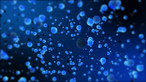 Abstract bubble background, colorful balloons. Vídeos de archivo 98971027