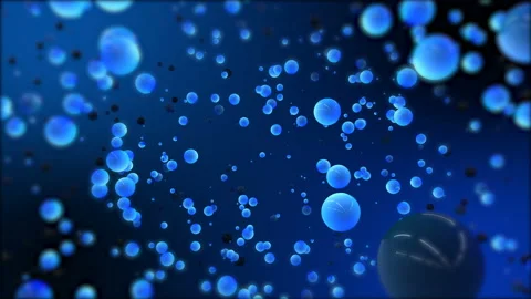 Abstract bubble background, colorful balloons. 스톡 동영상 99020975