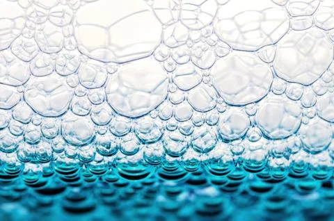 Abstract bubble background Stock Photos