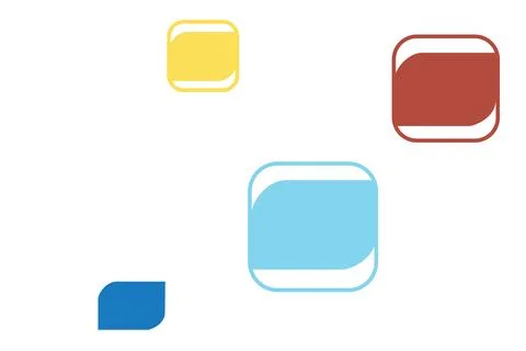 Abstract bubble in blue background Stock Illustration