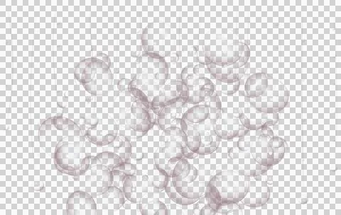 Abstract bubble pattern featuring transparent circular shapes and delicate .. Stock Illustration