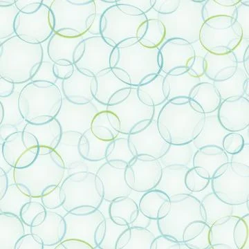 Abstract bubble seamless pattern Stock Illustration