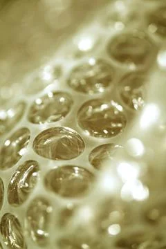 Abstract Bubble Wrap Plastic Circles Shiny Coloured Background 스톡 사진