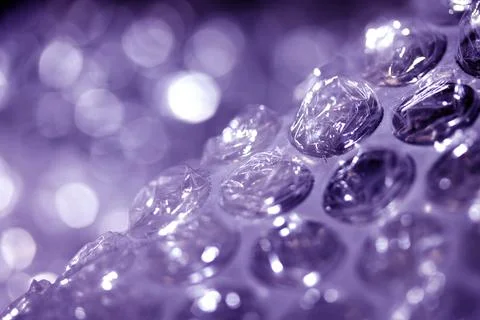 Abstract Bubble Wrap Plastic Circles Shiny Coloured Background Stock Photos