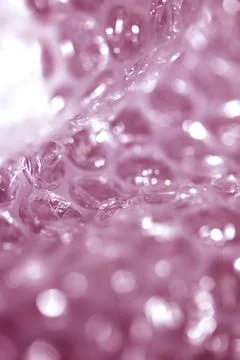 Abstract Bubble Wrap Plastic Circles Shiny Coloured Background Foto stock