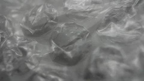 Abstract bubble wrap texture background close up Stock Footage 328486336