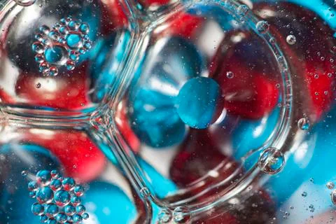 Abstract bubbles and beads Stock Photos