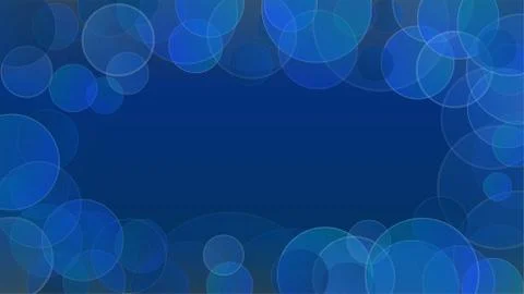 Abstract bubbles background with copy space for text in the center イラスト素材