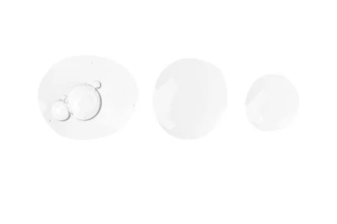 Abstract bubbles background. Cosmetic liquid. Face serum texture. Collagen. C Stock Photos
