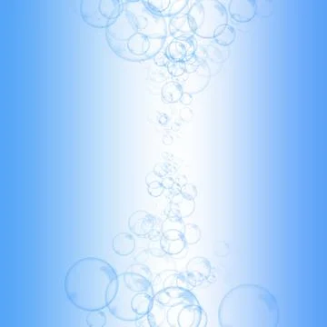 Abstract bubbles background Stock Illustration