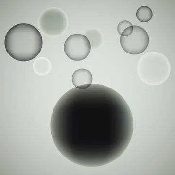 Abstract bubbles background Stock-Illustration