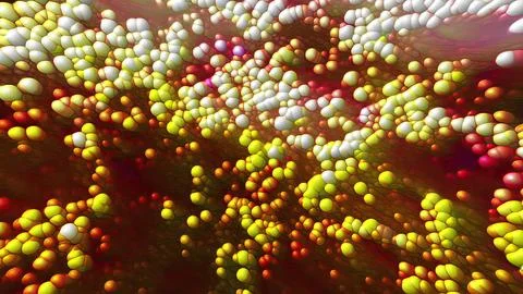 Abstract bubbles background Stock Illustration
