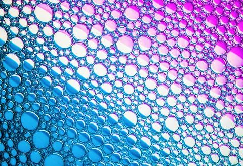 Abstract bubbles background Stock Photos
