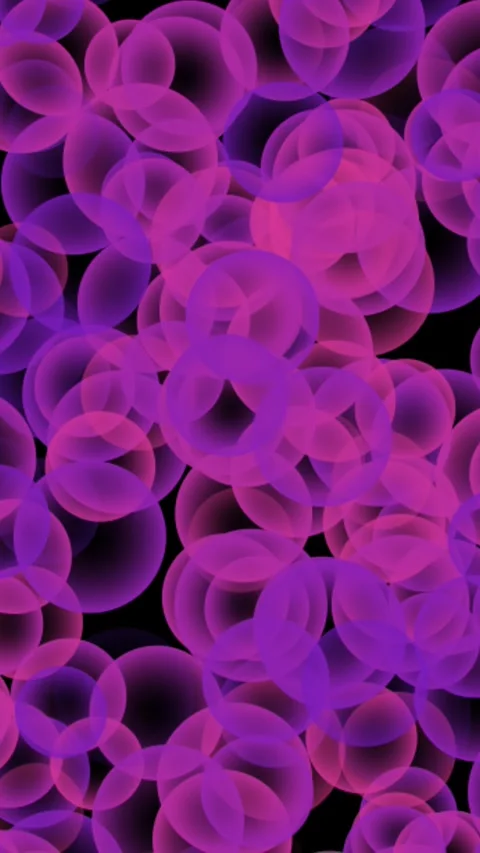 Abstract bubbles background. Pink sphere pattern. 4K Vertical video. Stock Footage 264169210