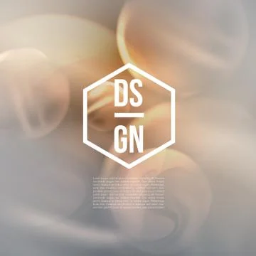 Abstract Bubbles Background  - Vector Illustration. Stock Illustration